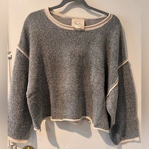 Gray sweater